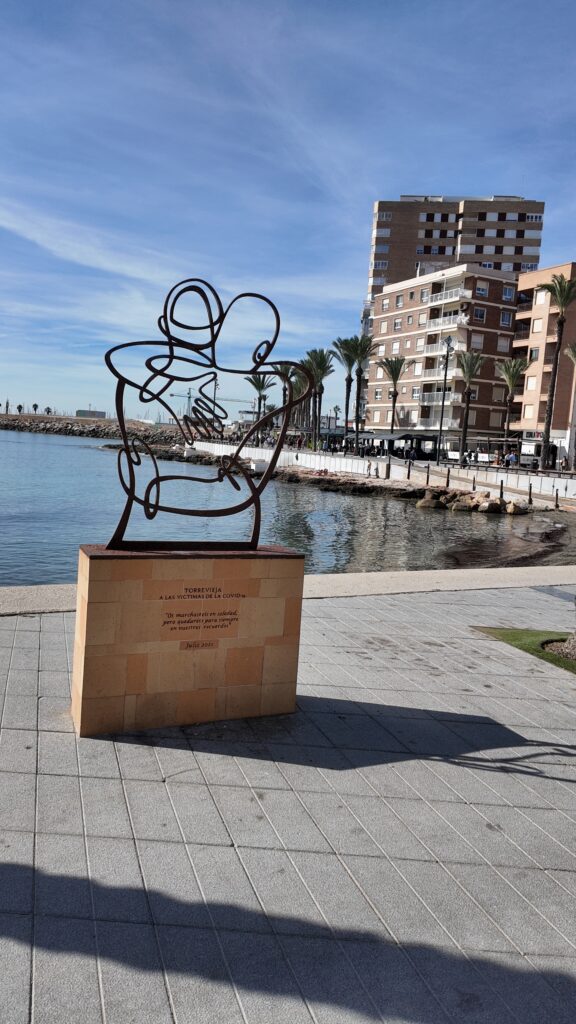 Boulevardwandeling via Paseo Vista Alegre richting Playa de Los Locos in Torrevieja